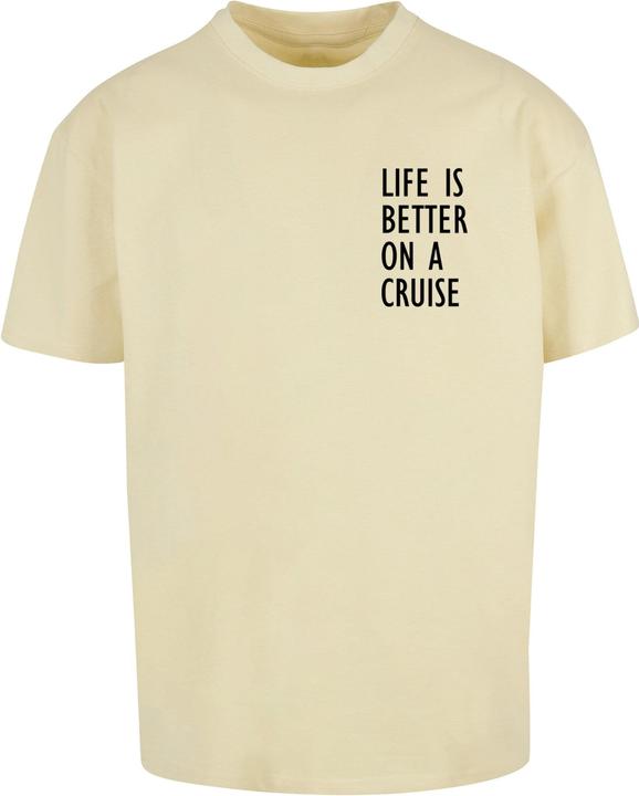 Produktbild Merchcode Life Is Better Heavy Oversized Tee - 112965 (M)