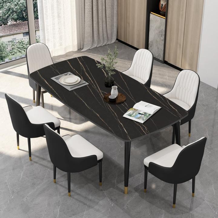 Spa Solutions Milano Roland-Black dining table 180 cm (180 x 80 x 75 cm)