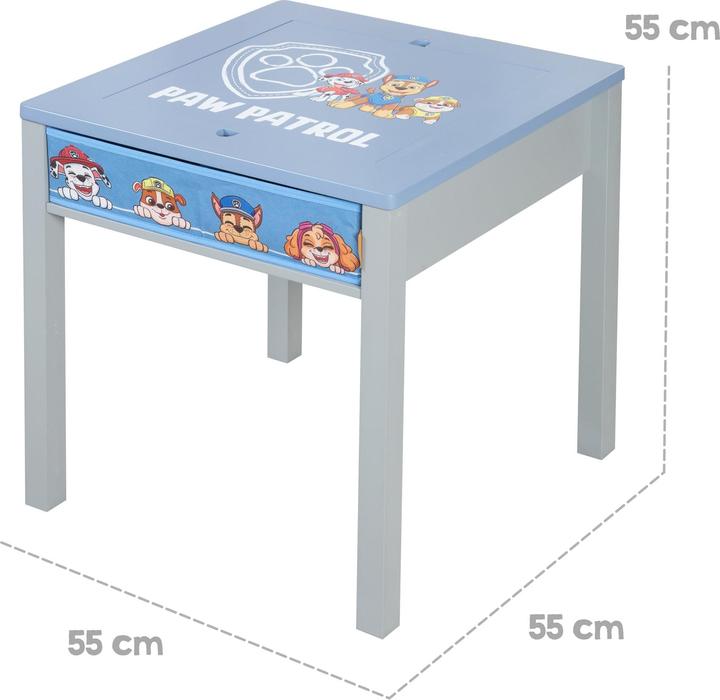 Immagine prodotto Roba Tavolo per bambini con piano reversibile Paw Patrol (Tavolo per bambini)