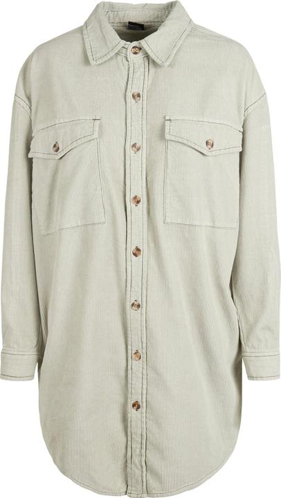 Actual product image Urban Classics Ladies Long Corduroy Overshirt (S)