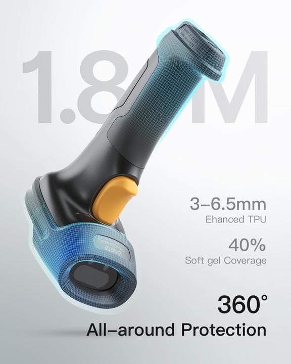 Produktbild Inateck Barcodescanner 60 black/green (BCST-60 black/green)