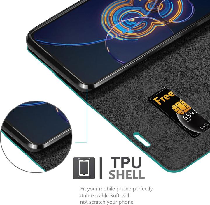 Immagine prodotto Cadorabo Libro Invis. Coperchio magnetico (Asus Zenfone 8 Flip)