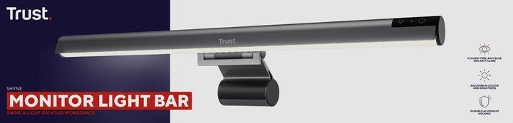 Trust Shyne LED-Monitor-Lichtleiste - Schwarz