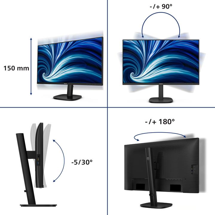 Produktbild Philips 27B2U3601/00 (2560 x 1440 Pixel, 27")