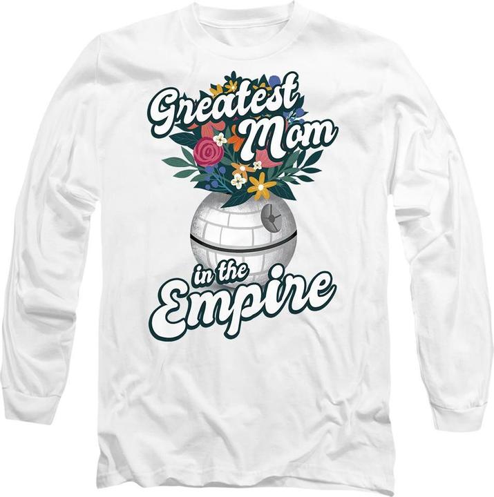 Immagine prodotto Star Wars Greatest Mom In The Empire Maglietta Festa della Mamma Adulto Unisex (XL)