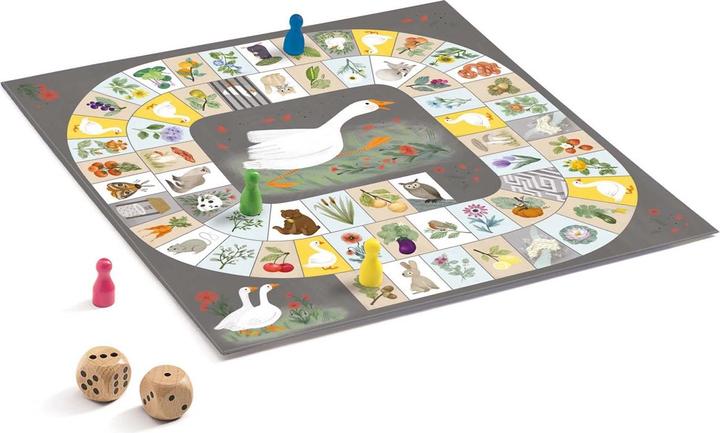 Actual product image Djeco Geese game (German, French, Italian, English)