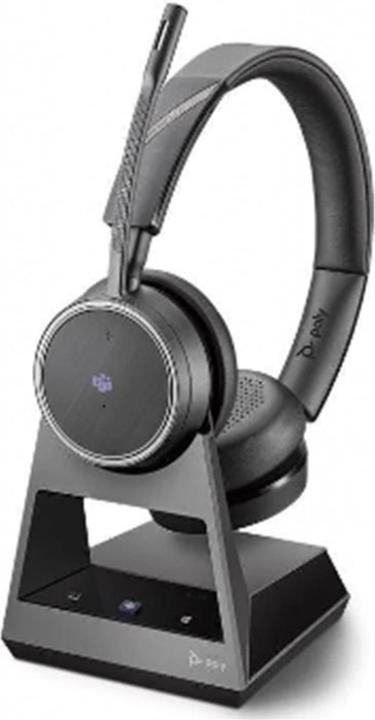 Produktbild Poly Headset Voyager 4220 Office Duo USB-C Teams 2-Way Base (Kabellos, USB-C)