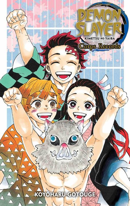 Actual product image Demon Slayer: Kimetsu no Yaiba-Corps Records (English, Koyoharu Gotouge, 2023)