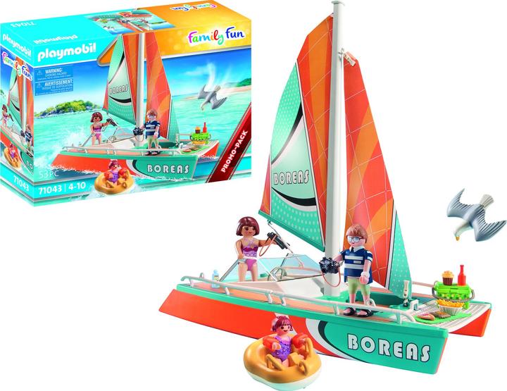 Image du produit Playmobil 71043 Catamaran (71043, Playmobil Family Fun)