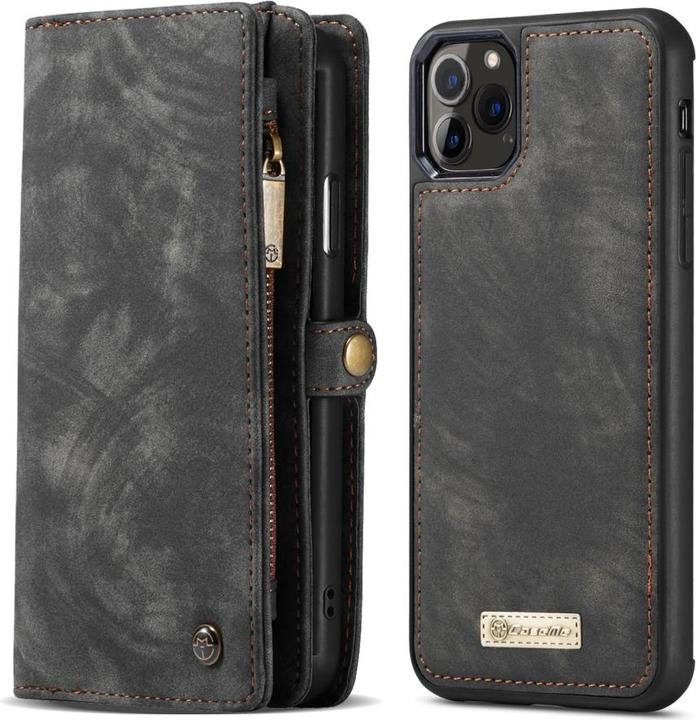 Actual product image Caseme Apple iPhone 11 Pro Max Genuine Leather Wallet Card Case (Apple iPhone 11 Pro Max)