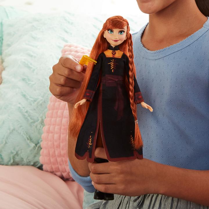 Produktbild Hasbro Frozen 2 Hair Play Puppe Anna