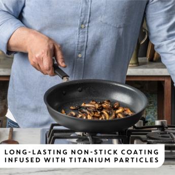 Produktbild Tefal Jamie Oliver - Quick & Easy HA Sautepan 26 cm + Lid (H9133344) (26 cm, Bratpfanne, Aluminium)