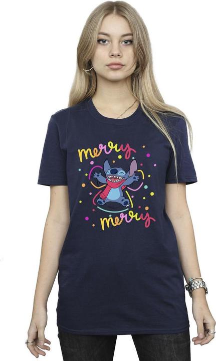 Immagine prodotto Disney Lilo & Stitch Merry Rainbow Maglietta Ampia Donna (5XL)