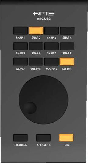 Immagine prodotto RME Audio Telecomando avanzato ARC USB Edizione Nera (Telecomando specifico per il dispositivo)
