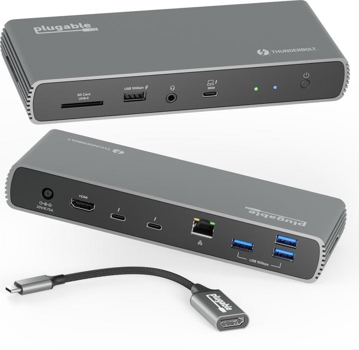 Produktbild Plugable TB4 Docking Station (Thunderbolt)