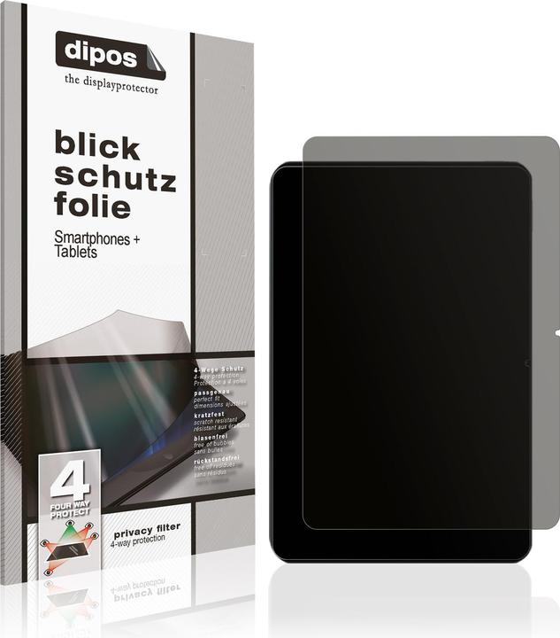 Produktbild Dipos Privacy Blickschutzfolie 4-Way (1 Stück, Xiaomi Pad 6s Pro)