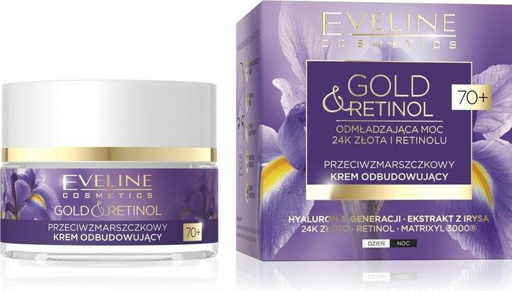 Eveline Gold & Retinol 70+ Antifalten Restorat. Tages/Nachtcreme 50ml (50 ml, 24h Creme)