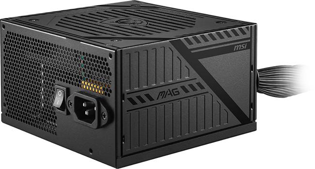 Actual product image MSI MAG A550BNL 550 Watt ATX 80+ Bronze power supply 120mm fan (550 W)