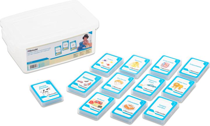 Actual product image Betzold Basic vocabulary card set - for the magic cylinder (German)