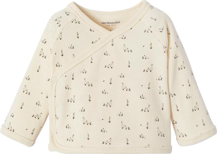 Immagine prodotto Vertbaudet Bio-Kollektion: Baby Geschenk-Set: Jacke, Hose, Mütze & Halstuch mit Gänsen (74)