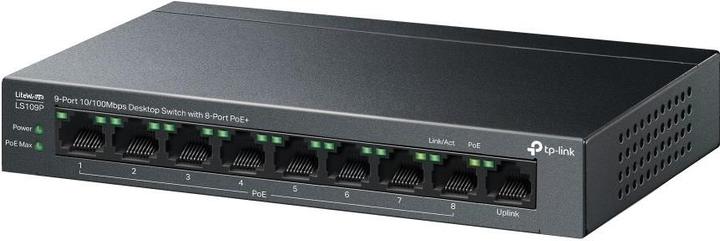 Actual product image TP-Link LS109P (9 Ports)