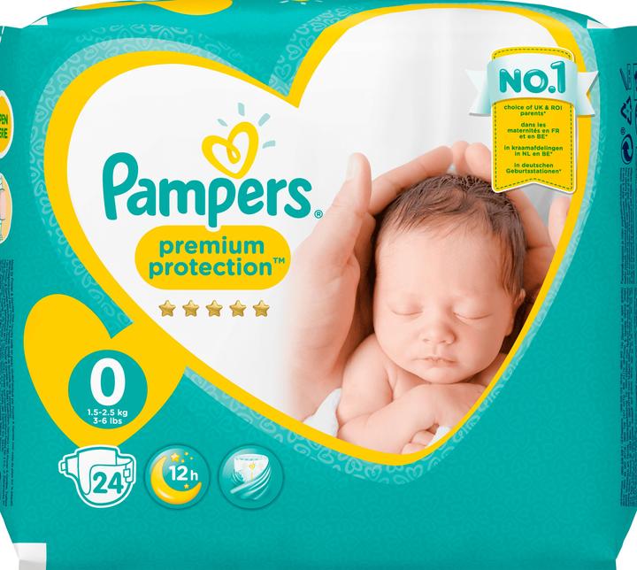 Immagine prodotto Pampers Nuovo Baby Micro (Dimensione 0, Pacco trasportabile, 24 Pezzo/i)