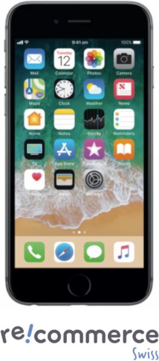 Actual product image Re!commerce iPhone 6s (64 GB, Space Grey, 4.70", 12 Mpx, Single SIM, B / Very good)