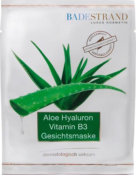 Image du produit Badestrand Aloe Hyaluron Vitamin B3 Masque pour le visage (20 ml)
