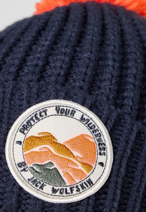 Immagine prodotto Jack Wolfskin Berretto con distintivo a pompon per bambini (M)