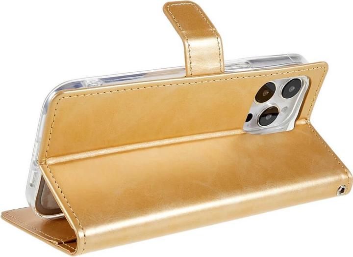 Produktbild iPhone 14 Pro Max - Blue Moon Etui Hülle gold (Apple iPhone 14 Pro Max)