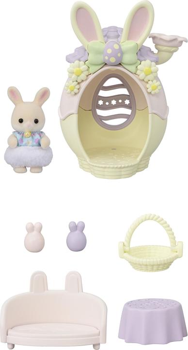 Produktbild Sylvanian Families Babyhasen Osterspass Spielset