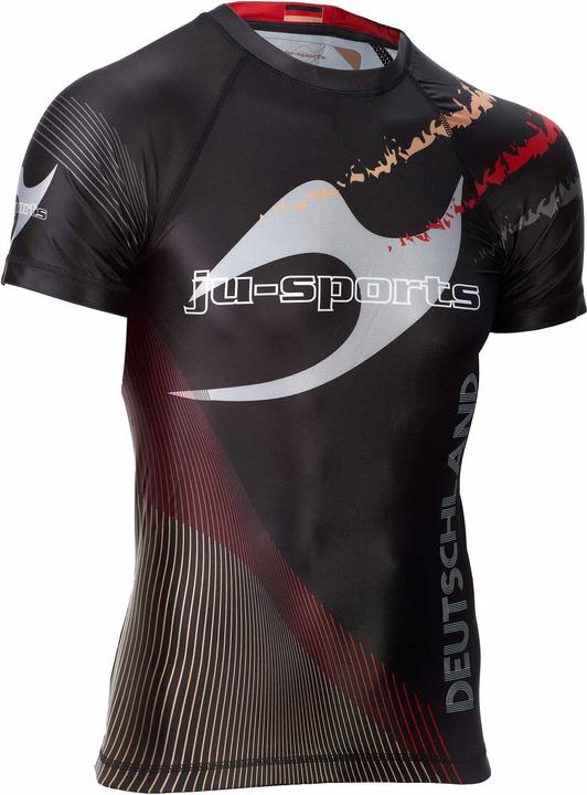 Produktbild Ju-Sports Rashguard Pro C18 Germany kurzarm schwarz (XL)