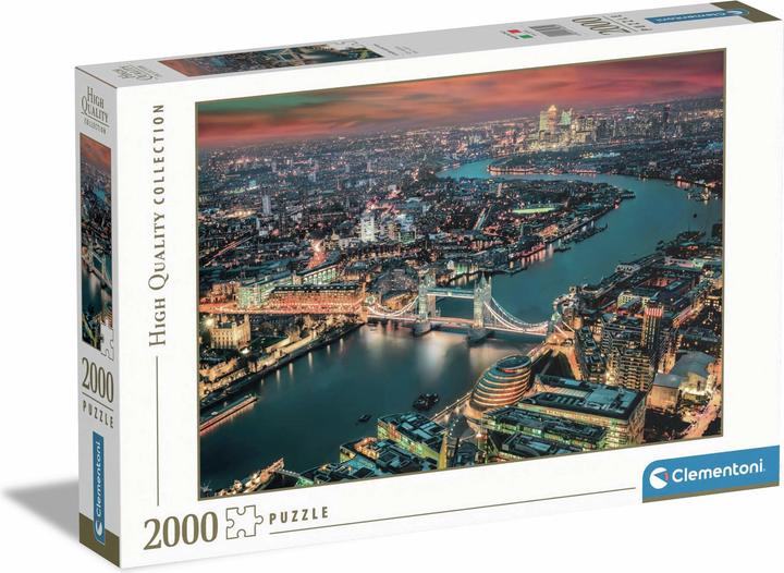 Produktbild Clementoni Puzzle London aerial view Teilen (2000 Teile)