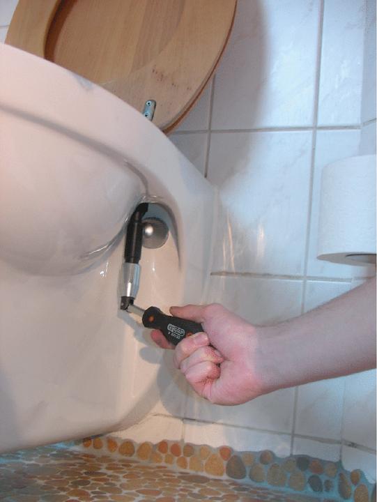 Produktbild KS Tools WC Sanitär-Kombi-Kit, 6-teilig, feinster Chrom-Vanadium-Stahl (6 Teile)
