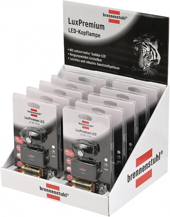Produktbild Brennenstuhl Taschenlampe czolowa KL100 (100 lm)