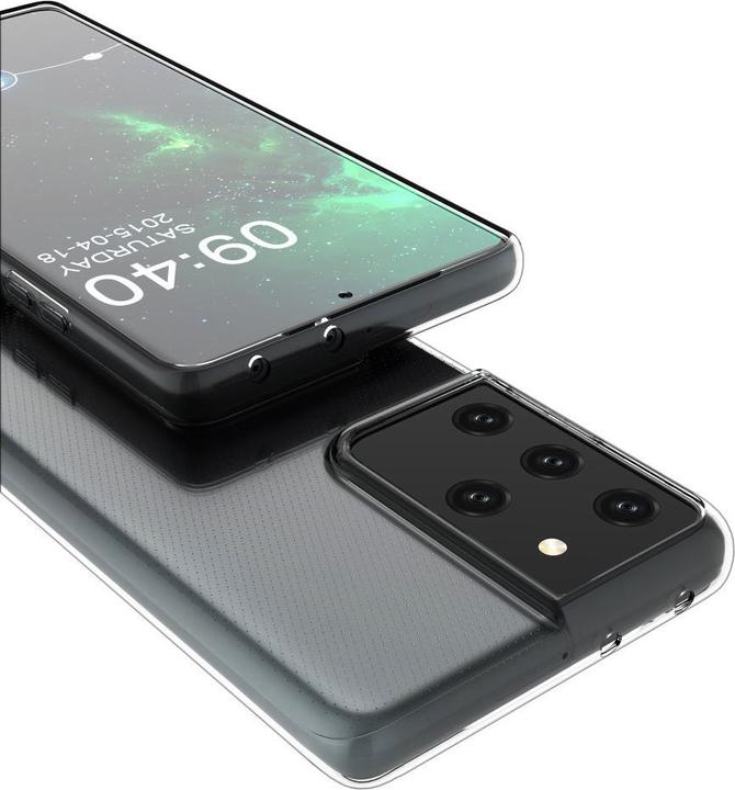 Image du produit Cover-Discount Galaxy S21 Ultra - Housse en silicone transparente (Samsung Galaxy S21 Ultra)