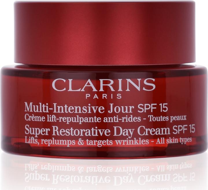 Clarins Multi-Intensiv Crema De Dia Todo Tipo De Pieles Spf15 50 ml (50 ml, Tagescreme, SPF 15)