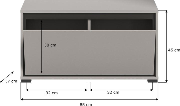 Produktbild Xonox Home Garderobenmöbel Jaru 3-teilig