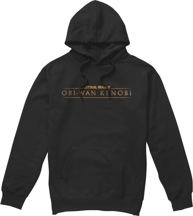 Immagine prodotto Star Wars Felpa con Cappuccio Obi Wan Kenobi Logo Uomo (L)