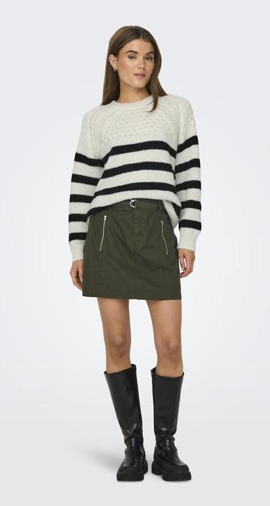 Produktbild Only ONLBILLIE LIFE LS STRIPE O-NECK EX KNT Strickpullover (M)