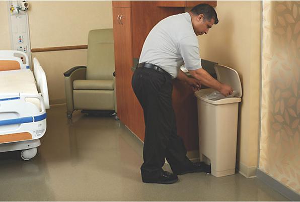 Immagine prodotto Rubbermaid Cestino per i pedali (50 l)