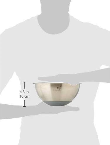 Produktbild de Buyer Schlagschüssel rund Ø 20cm, Boden silikonbeschichtet (20 cm, 2.10 l, 1 x)