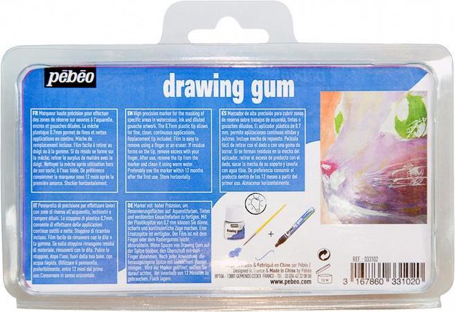 Image du produit Pebeo Marqueur Drawing Gum Sous Coque Pointe 0,7mm (0.70 mm, 1 x)