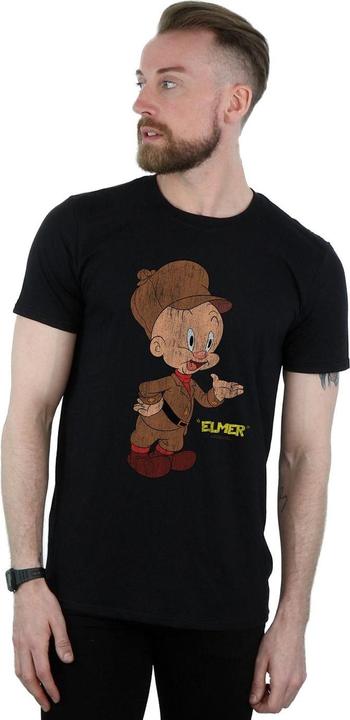 Produktbild Looney Tunes Elmer Fudd Distressed TShirt (M)