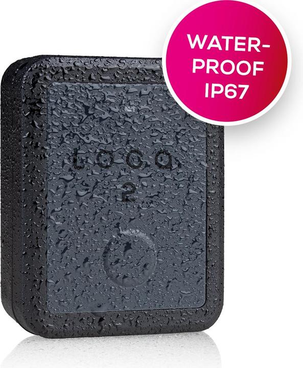 Loca 2 GPS Tracker - Geen abonnement nodig - 3 jaar batterijduur - Waterdicht (IP67) - GPS tracker voor A
