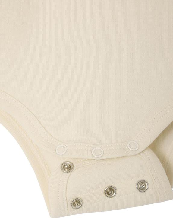 Actual product image Vertbaudet Bio-Kollektion: 3er-Pack mitwachsende Baby Bodys mit kurzen Ärmeln (68)