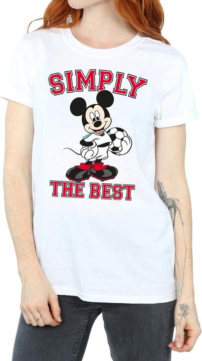 Immagine prodotto Disney Mickey Mouse Simply The Best Maglietta Ampia Donna (S)