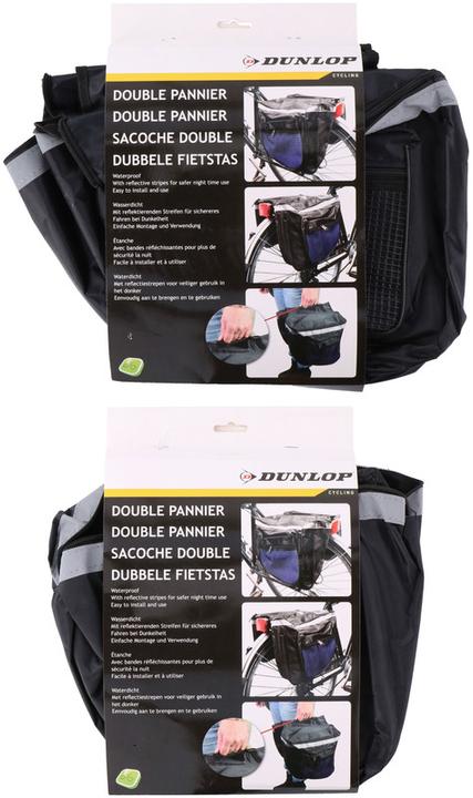 Dunlop Satteltasche doppel (2 l, Sacoches)