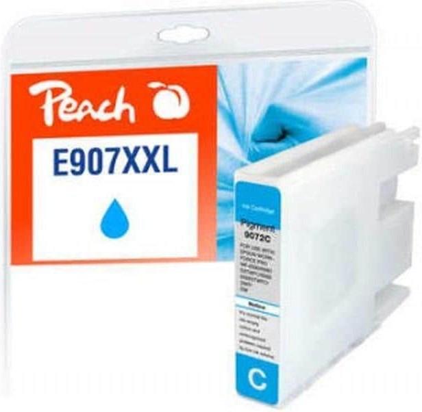 Actual product image Peach Ink Epson T9072, No 907XXL, cyan (C)