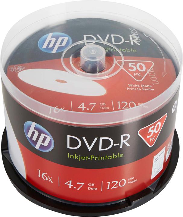 HP DVD-R IJ PRINT 16X 50PK cake (69317) (50 x)